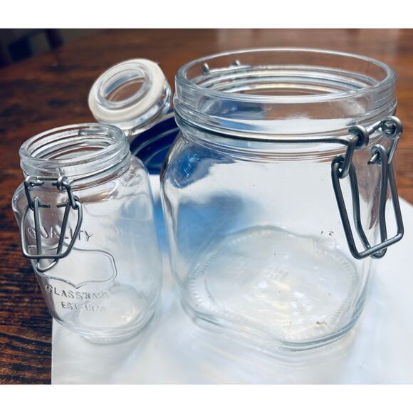 Bormioli Rocco Fido Food Storage - Made in Italy & Quality Airtight Glass Jars - Picture 4 of 7